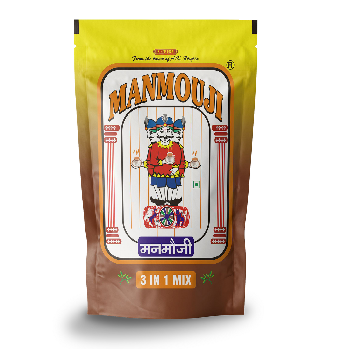 Manmouji Retro Tea | Natural Premium Assam Tea | Venilla Flavoured Tea | 100% Organic Tea | 100% Natural Tea | 250 gms Pack of 1
