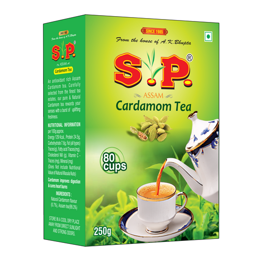 S.P Cardamom Chai | Natural Elaichi Tea | 100% Organic Elaichi | Asli Elaichi Chai | 100% Natural Tea |