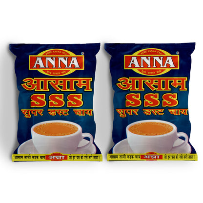 Anna Authentic Tea | Natural Assam Tea | 100% Organic Tea | 100% Natural Tea | 250 gms Pack of 1