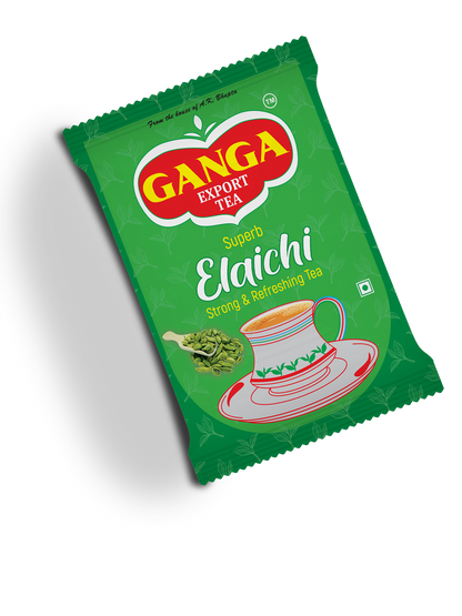 Ganga Cardamon Chai | Natural Elaichi Tea | 100% Organic Elaichi | Asli Elaichi Chai | 100% Natural Tea | 250 gms Pack of 1