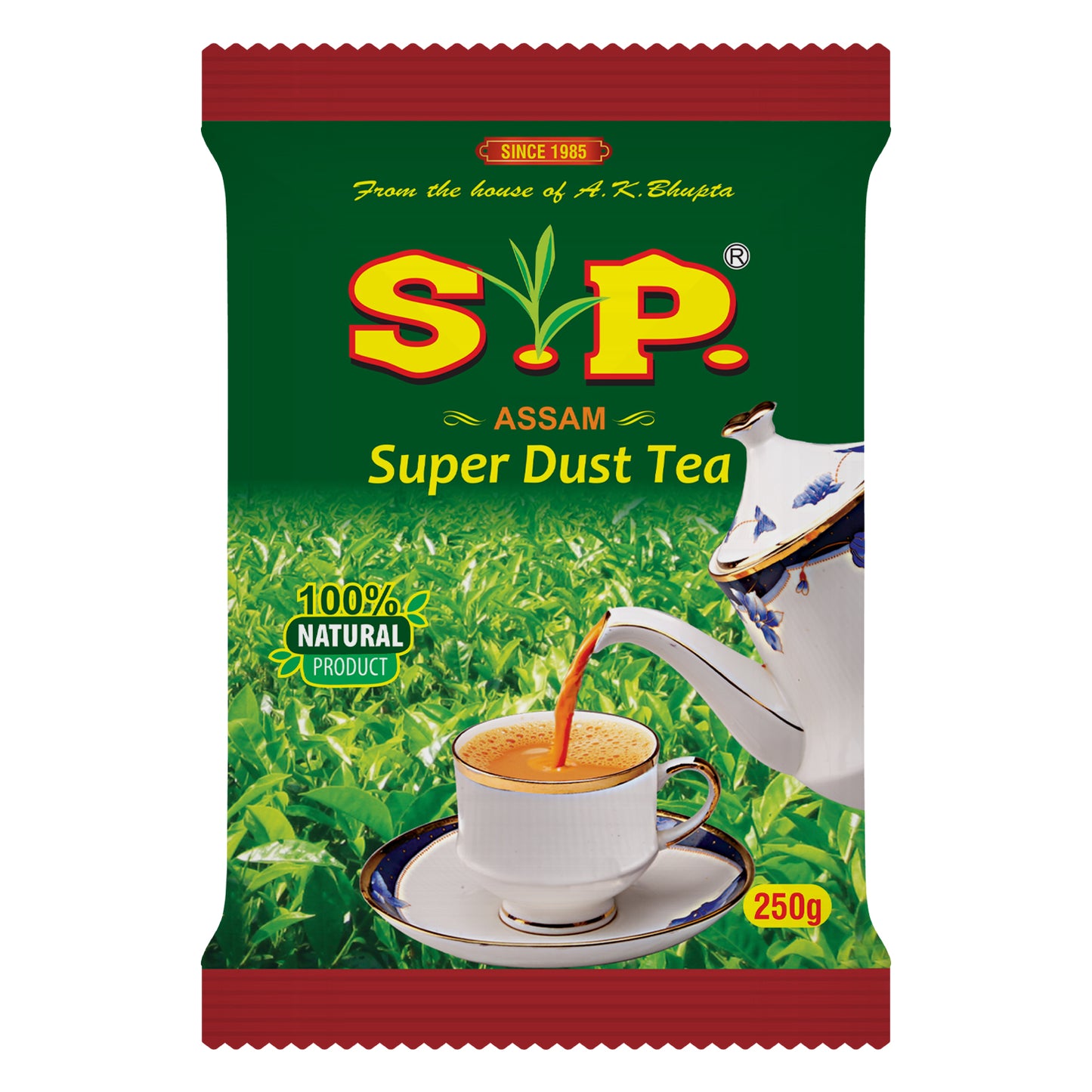 S.P Super Dust Chai | STRONGEST DUST TEA OF INDIA  | Royal Assam Taste |100% Natural Assam Chai