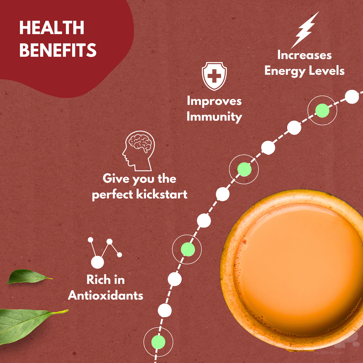 S.P Super Dust Chai | Organic Handpicked Leaves | Royal Assam Taste |100% Natural Assam Chai | 250 gms Pack of 1