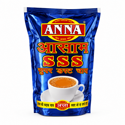 Anna Authentic Tea | Natural Assam Tea | 100% Organic Tea | 100% Natural Tea | 250 gms Pack of 1